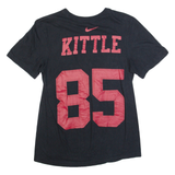 NIKE San Francisco 49ers Womens T-Shirt Black USA S