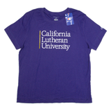 CHAMPION California Lutheran University Womens T-Shirt Purple USA 2XL