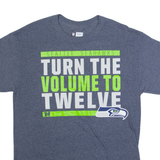 NFL Seattle Seahawks Mens T-Shirt Blue USA M