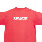 MURINA Softball Game Mens T-Shirt Pink 90s USA L