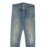 LEVI'S 520 Jeans Mens Blue Regular Tapered Stone Wash W30 L34