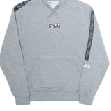 FILA Mens Grey Hoodie M