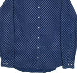 TOMMY HILFIGER Mens Shirt Blue Long Sleeve XL