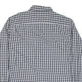 TOMMY HILFIGER New York Fit Mens Shirt Grey Gingham Long Sleeve 2XL
