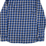 TOMMY HILFIGER Slim Fit Mens Shirt Blue Check Long Sleeve L