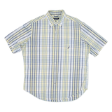 NAUTICA Mens Shirt Blue Check L