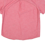 CHAPS Mens Plain Shirt Pink L