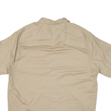WRANGLER Mens Plain Shirt Beige L