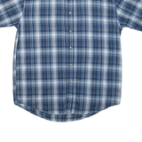 WRANGLER Mens Shirt Blue Check M