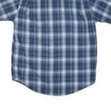 WRANGLER Mens Shirt Blue Check M