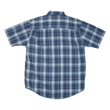 WRANGLER Mens Shirt Blue Check M