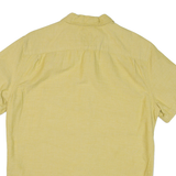LEVI'S Mens Plain Shirt Yellow M