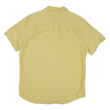 LEVI'S Mens Plain Shirt Yellow M