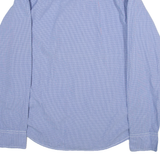 TOMMY HILFIGER Mens Shirt Blue Long Sleeve L