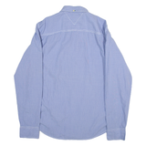 TOMMY HILFIGER Mens Shirt Blue Long Sleeve L