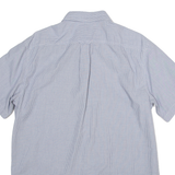 CHAPS Custom Fit Mens Shirt Blue L