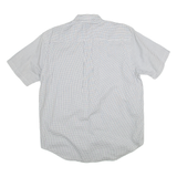 NAUTICA Mens Shirt White Gingham M