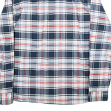 LEVI'S Thermadapt Mens Shirt Blue Check Long Sleeve L