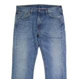 LEVI'S 527 REG Jeans Mens Blue Regular Bootcut Stone Wash W36 L28