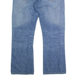 LEVI'S 527 REG Jeans Mens Blue Regular Bootcut Stone Wash W36 L28
