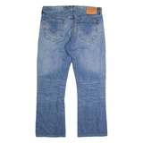 LEVI'S 527 REG Jeans Mens Blue Regular Bootcut Stone Wash W36 L28