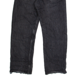 LEVI'S 501 Jeans Mens Black Regular Straight W32 L27