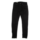 LEVI'S 512 BIG E Jeans Mens Black Slim Tapered W32 L31