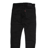 LEVI'S 512 BIG E Jeans Mens Black Slim Tapered W32 L31