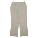 THE NORTH FACE Detachable Legs Womens Trousers Beige Straight Nylon W28 L30
