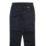 VANS Womens Trousers Black Slim Straight W26 L26