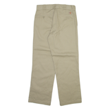 DICKIES 874 Workwear Mens Trousers Beige Regular Straight W30 L29