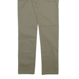 TOMMY HILFIGER Womens Trousers Green Slim Straight W32 L31