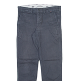 DICKIES Mens Trousers Grey Regular Straight W32 L29