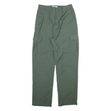 VANS Cargo Womens Trousers Green Relaxed Straight W26 L27