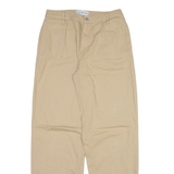 CALVIN KLEIN JEANS Womens Trousers Beige Relaxed Straight W27 L30
