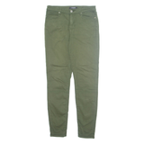 GUESS Womens Trousers Green Regular Tapered W29 L28
