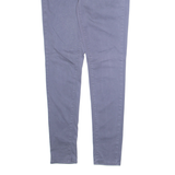 LEVI'S 710 Womens Trousers Purple Regular Skinny W28 L30