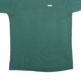 VANS Mens T-Shirt Green S
