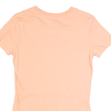TRUE RELIGION Womens T-Shirt Orange S