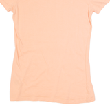 TRUE RELIGION Womens T-Shirt Orange S