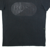 HUGO BOSS Mens T-Shirt Black M