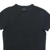 HUGO BOSS Mens T-Shirt Black M