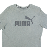 PUMA Mens T-Shirt Grey M