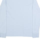 LANDS END Womens T-Shirt Blue Long Sleeve High Neck XS