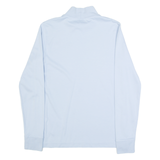 LANDS END Womens T-Shirt Blue Long Sleeve High Neck XS