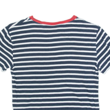 JACK WILLS Striped Womens T-Shirt Black UK 10