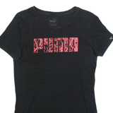 PUMA Mens T-Shirt Black XS