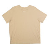 NIKE Loose Fit Mens T-Shirt Beige S