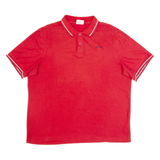 SLAZENGER Mens Polo Shirt Red 2XL