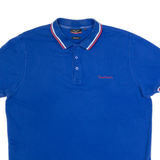 PIERRE CARDIN Mens Polo Shirt Blue 2XL